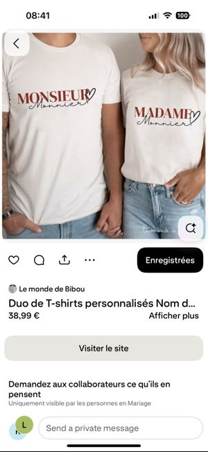 Tenue du lendemain 2