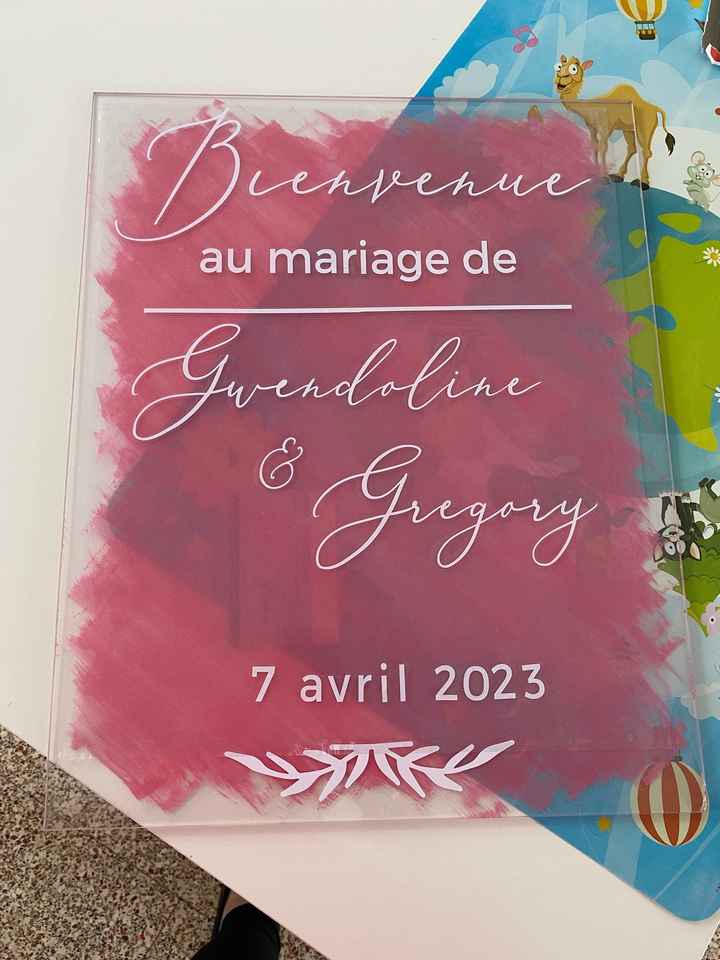 Panneau bienvenue - 1