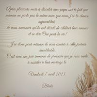 Concours voici mon Faire-part/gwendoline - 2