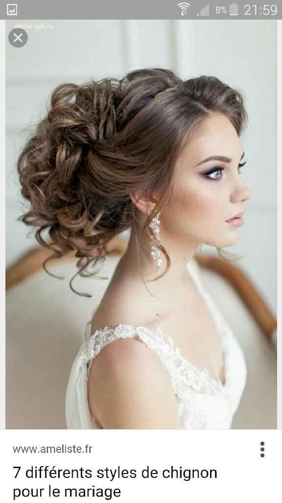1er essai maquillage et coiffure.  Besoin de vos avis sincères svp - 2