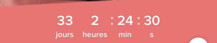 Capture depuis l'application mobile ton compte à rebours et partage-le ⏳😍 - 1
