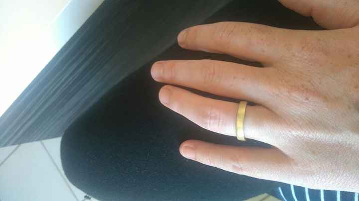 Bague de fiancaille originale - 1