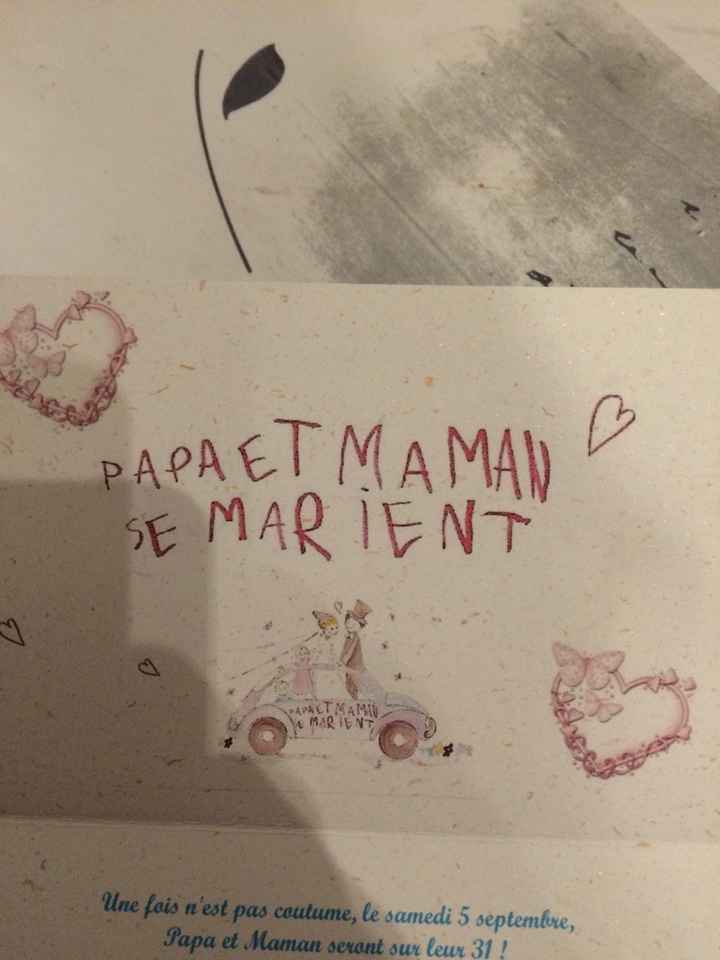 J'ai modifié mon faire part - 1