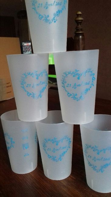 Nos gobelets kdo sont arrivés - 2