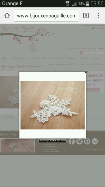 Peigne dentelle - 3