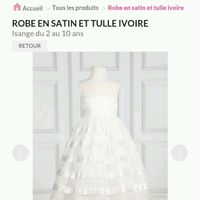 Besoin de vos avis ! robe de ma fille ... - 2