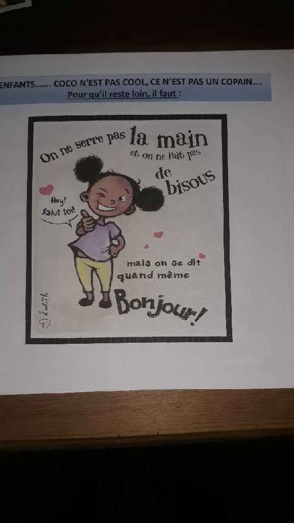 Panneau covid - 2