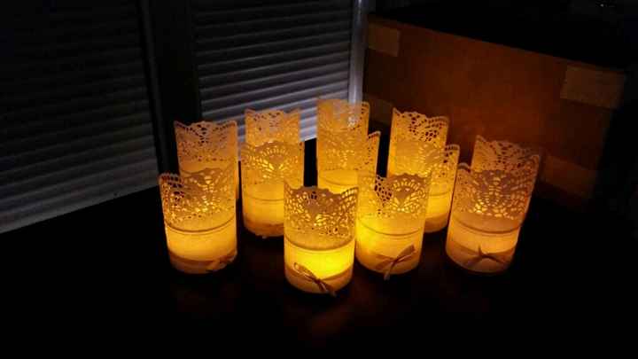 Mes bougeoirs- diy du jour - 1