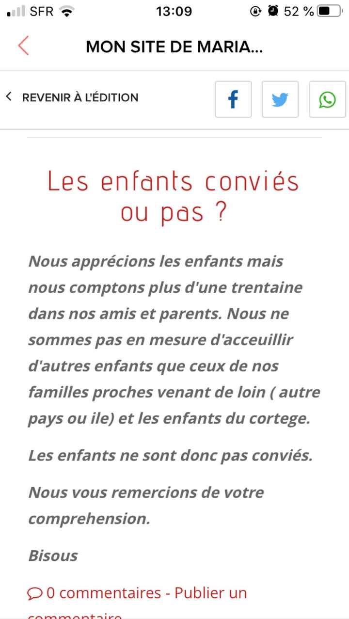 Mariage entre adulte uniquement - 1