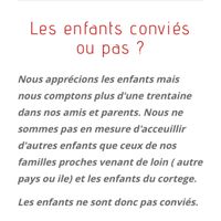Mariage entre adulte uniquement - 1