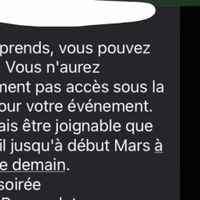 Demande de supplément lieu de réception - 2