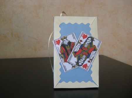 dos de la boîte à dragées