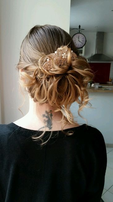 Essai coiffure et maquillage... - 2