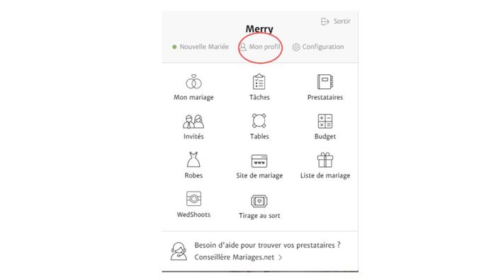 Comment ajouter/modifier votre photo de profil 2