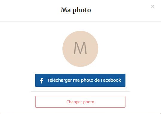 Comment ajouter/modifier votre photo de profil 4