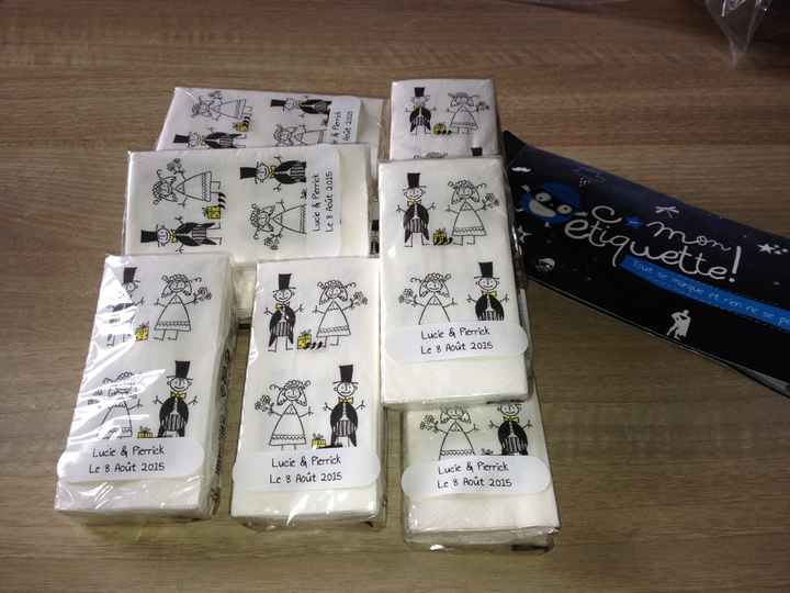 Mouchoirs just Married 