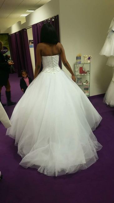 robe princesse de dos