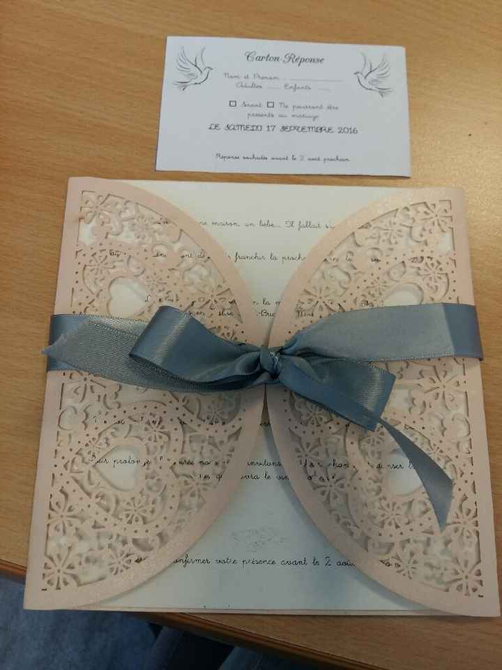 Question faire part-carton reponse - 2