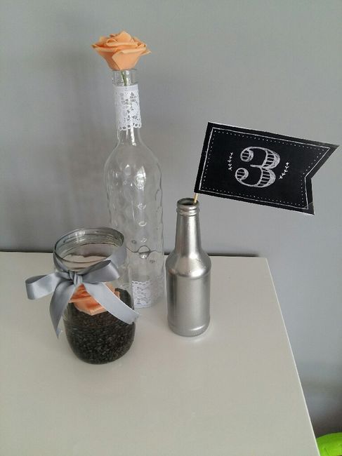 Essai centre de table. vos avis ? - 2