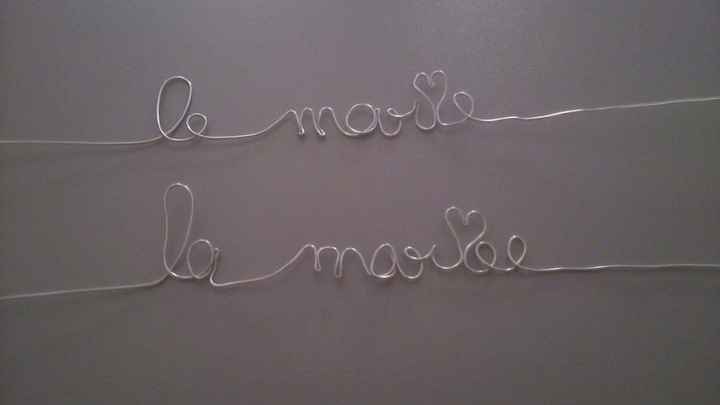 les tiges des cintres