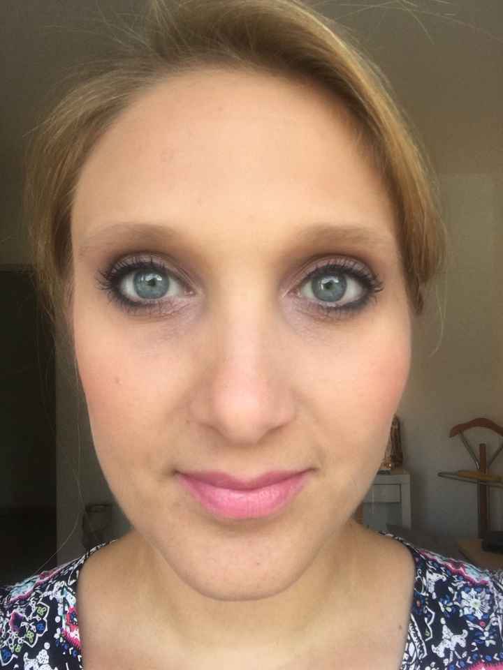 Essai maquillage maison 💄 - 2