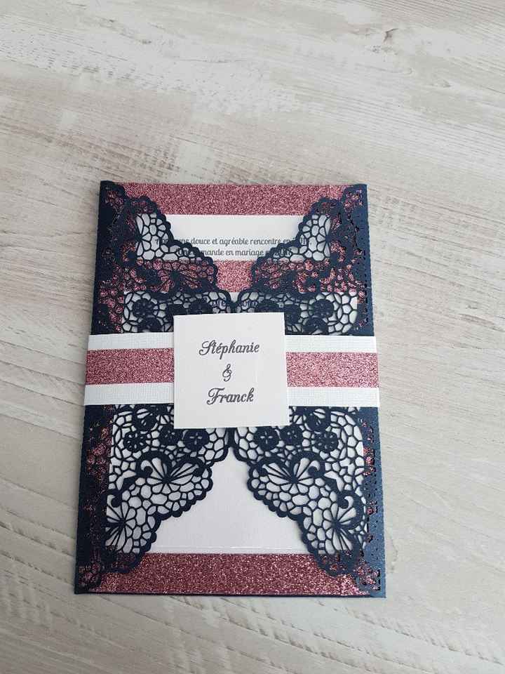 Faire part choisi - 1