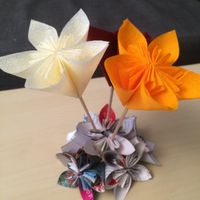 Fleurs en papier - 1
