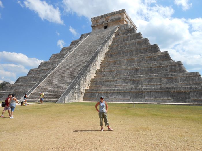 au pied de Chichen itzà