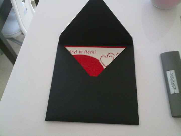 Faire part dans son enveloppe