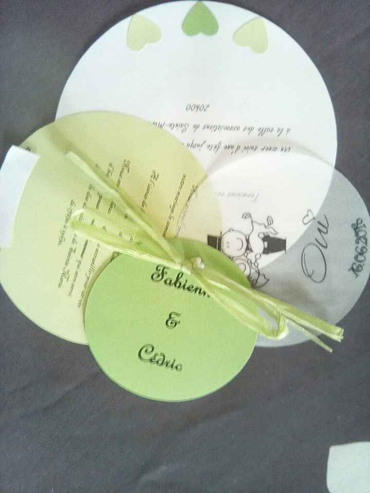 Prototype faire part ok, vous en pensez quoi ? - 1