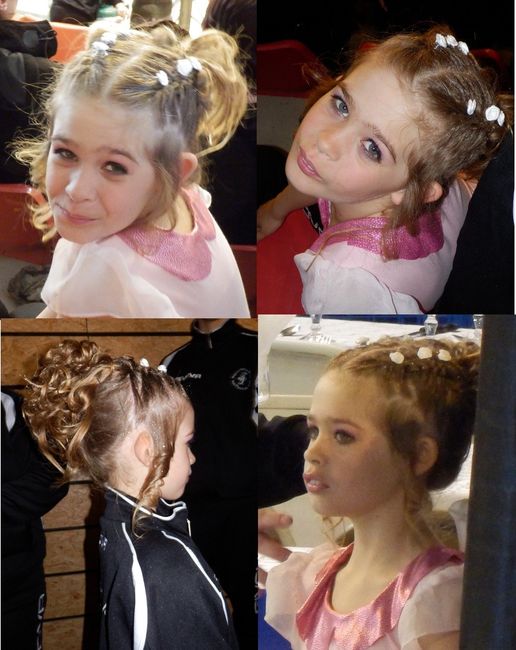 Projet coiffure petite fille d'honneur