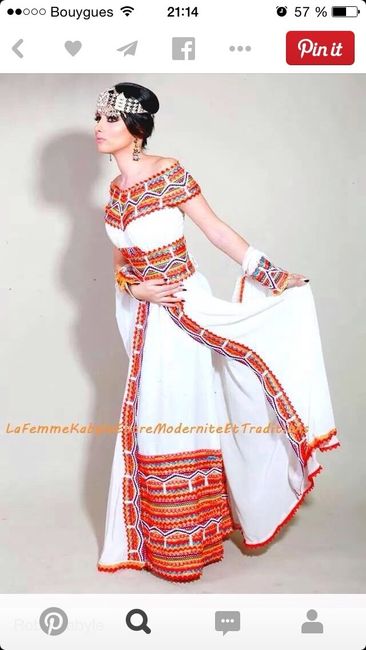 Magnifique robe kabyle 