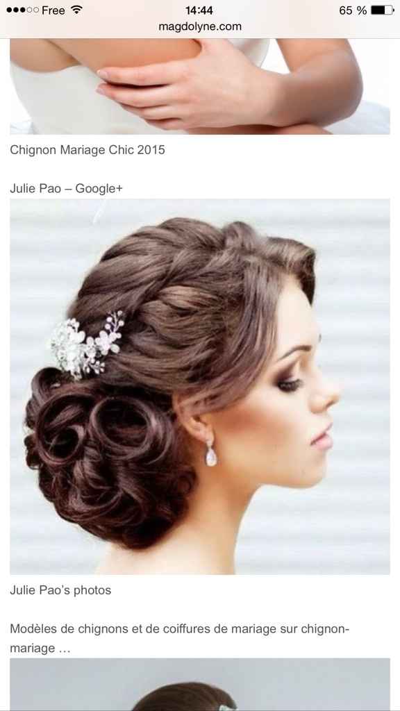 Vos cheveux, attachés ou détachés ? - 1