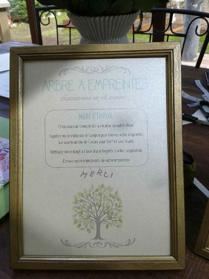 Affiches arbre a empreintes et phoobooth - 1