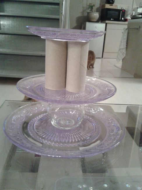 porte gateaux diy