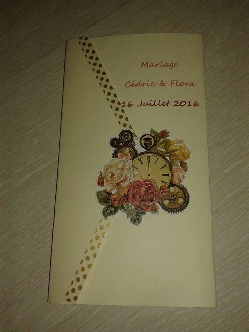 Diy pochettes mairie i?i?