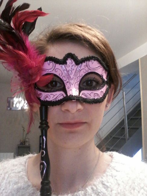 masqué achetés ce matin