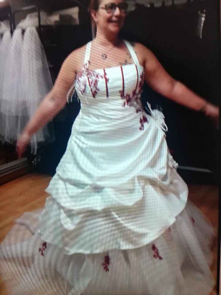 Ma robe pour le jour j - 1