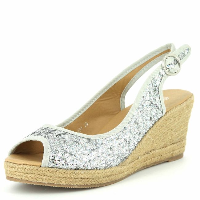 Idée d'espadrilles compensées