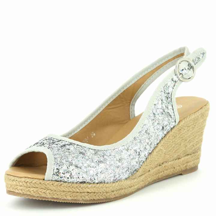 Idée d'espadrilles compensées