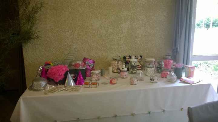 Candy Bar + accessoires de fête