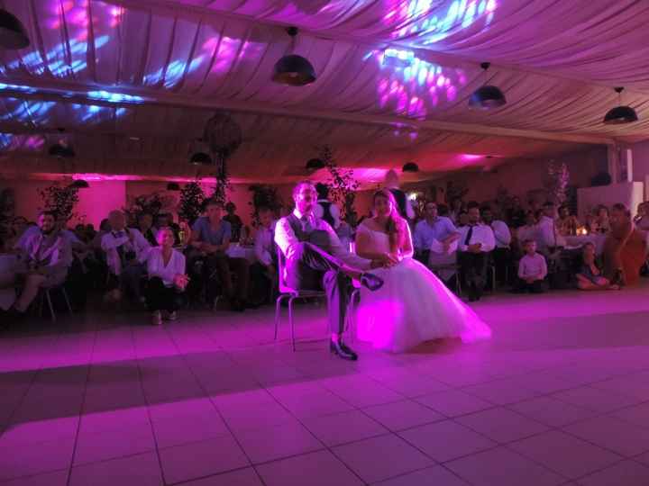 Eclairage soirée / Salle de réception - L'Escoffine à Peyrins