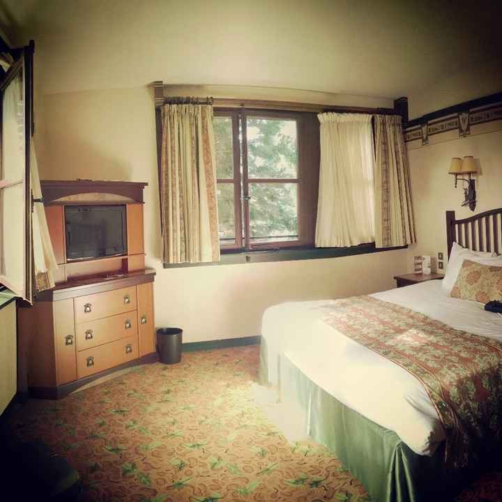 Notre chambre au Sequoia Lodge