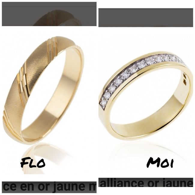 Alliances commandées 💍 - 1