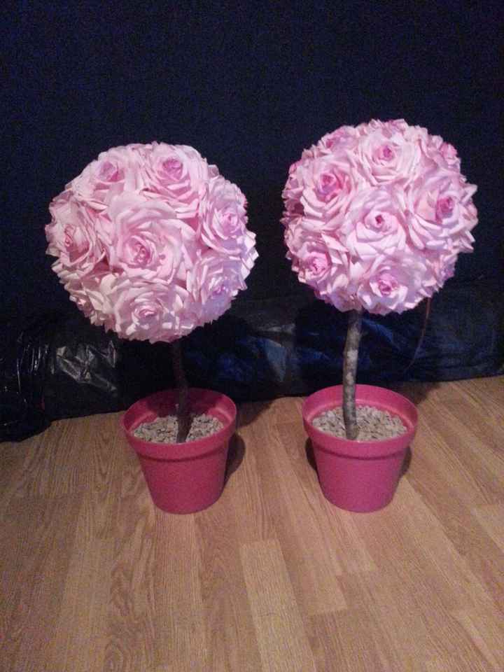 roses en filtre à café