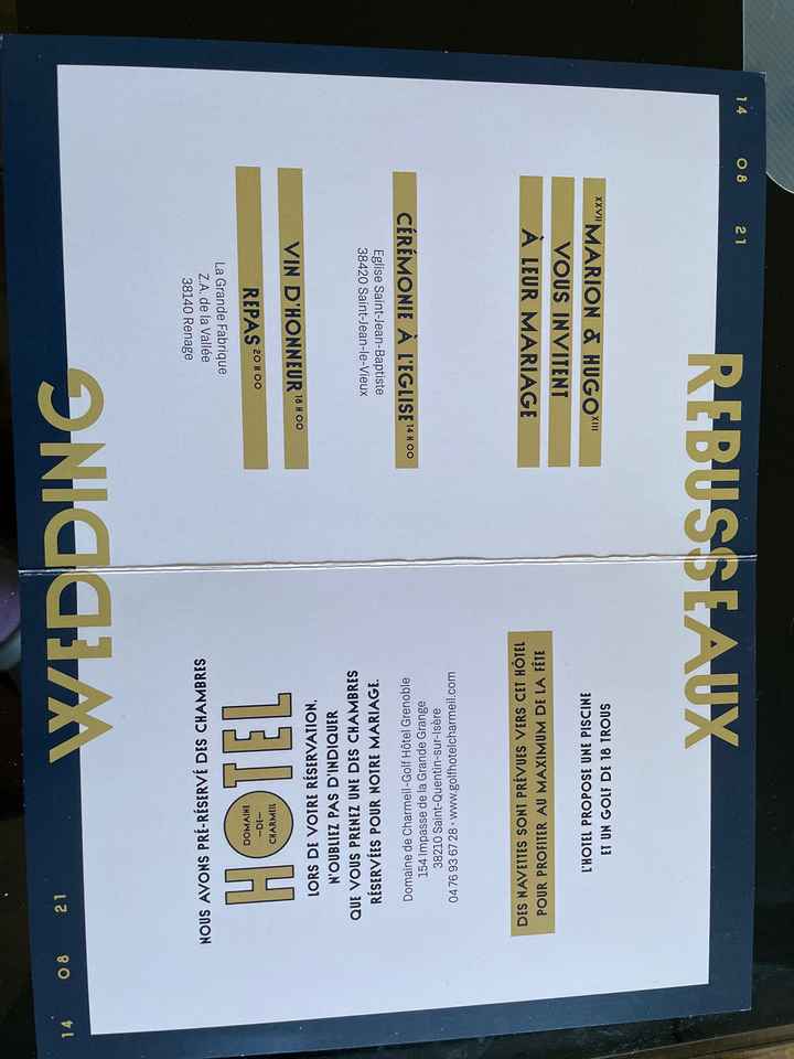 Faire part envoyés 😍 - 2