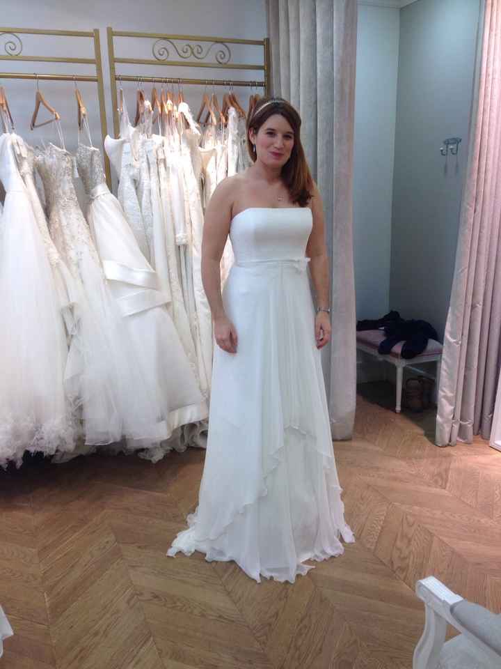 Essayage robe de mariée