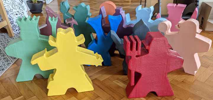 Tuto figurine en carton + papier mâché - 4