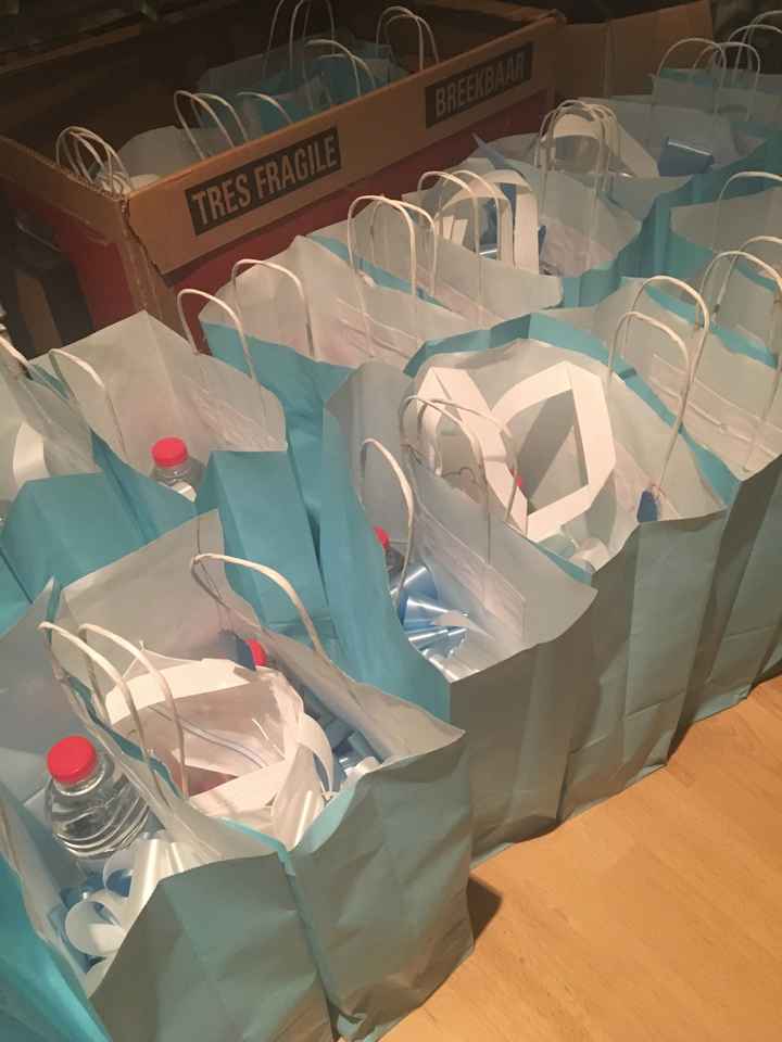Wedding bag organisation - 1