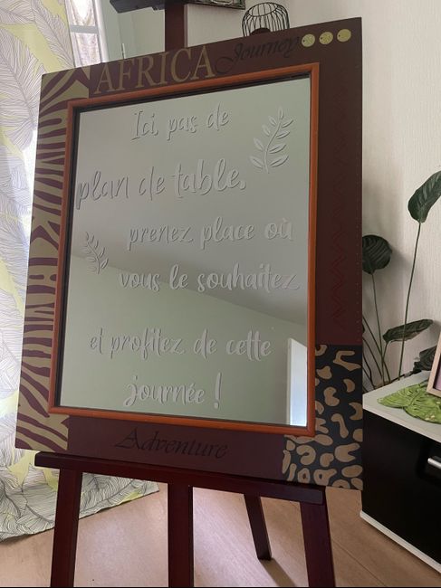 Notre « plan de table » 🙃 2